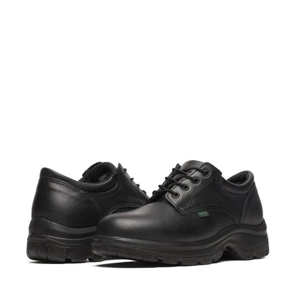 Thorogood Men's Soft Streets Series Black Oxford Polishable Work Shoe