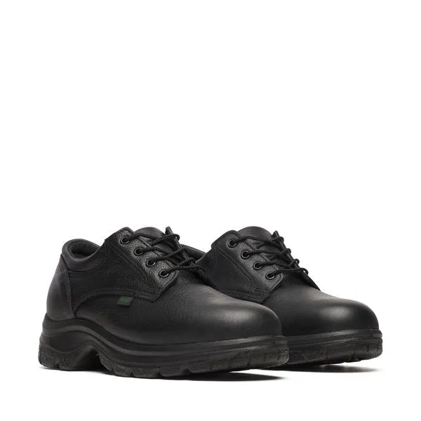 Thorogood Men's Soft Streets Series Black Oxford Polishable Work Shoe