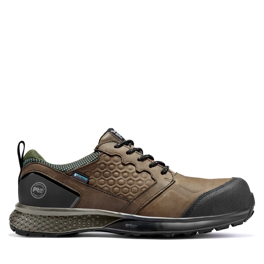 Timberland PRO Men's Reaxion Waterproof Comp-Toe Work Shoes