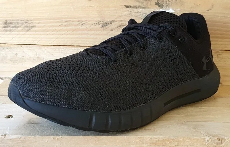 Under Armour Micro G Persuit Low Trainers UK7/US8/EU41 3000011-104 Black