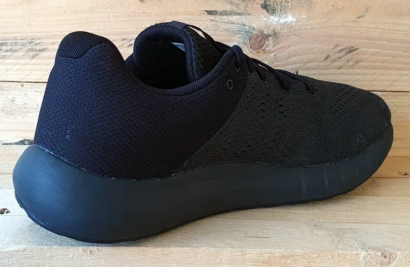 Under Armour Micro G Persuit Low Trainers UK7/US8/EU41 3000011-104 Black