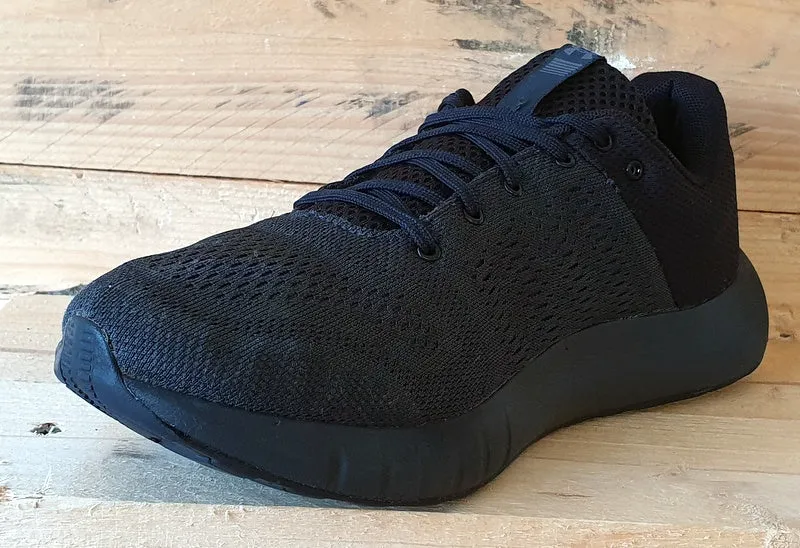 Under Armour Micro G Persuit Low Trainers UK7/US8/EU41 3000011-104 Black