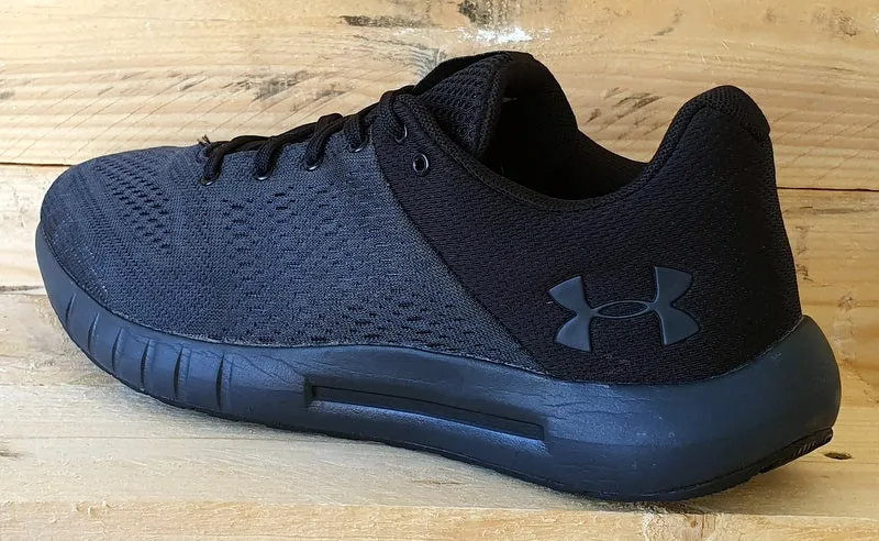 Under Armour Micro G Persuit Low Trainers UK7/US8/EU41 3000011-104 Black