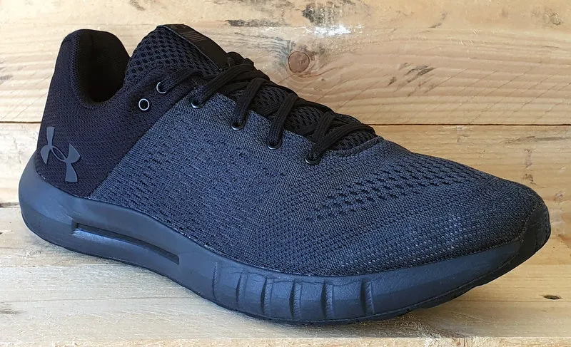 Under Armour Micro G Persuit Low Trainers UK7/US8/EU41 3000011-104 Black