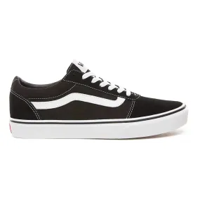 Vans Ward Black White Mens Canvas Shoe