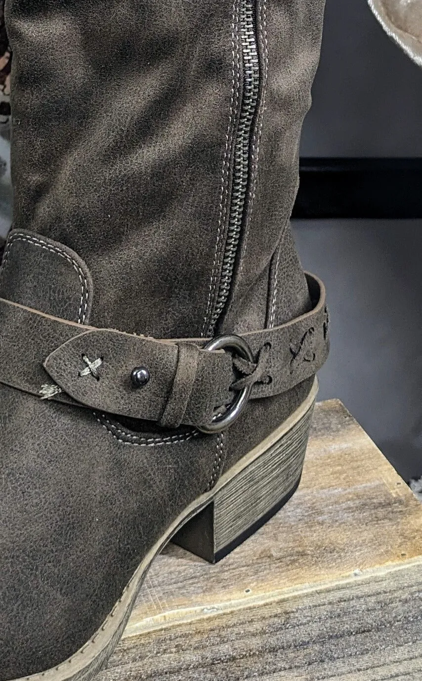 Very G Dark Chocolate Tall Boots trending for Fall and Winter