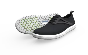 Wide Urban Flex Sneakers - Black