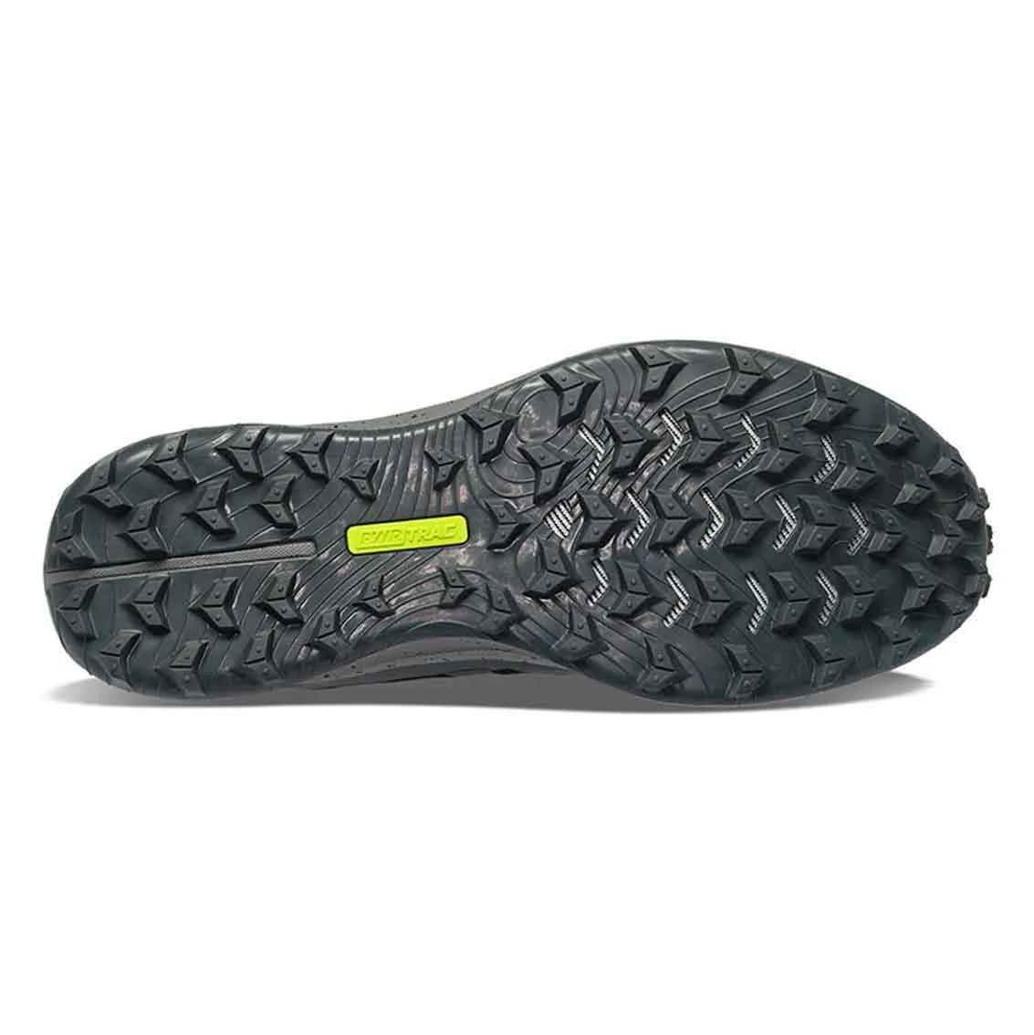 Womens Saucony Peregrine 12 (Wide) - Black / Charcoal